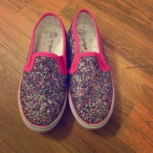 Cat & Jack glitter shoes